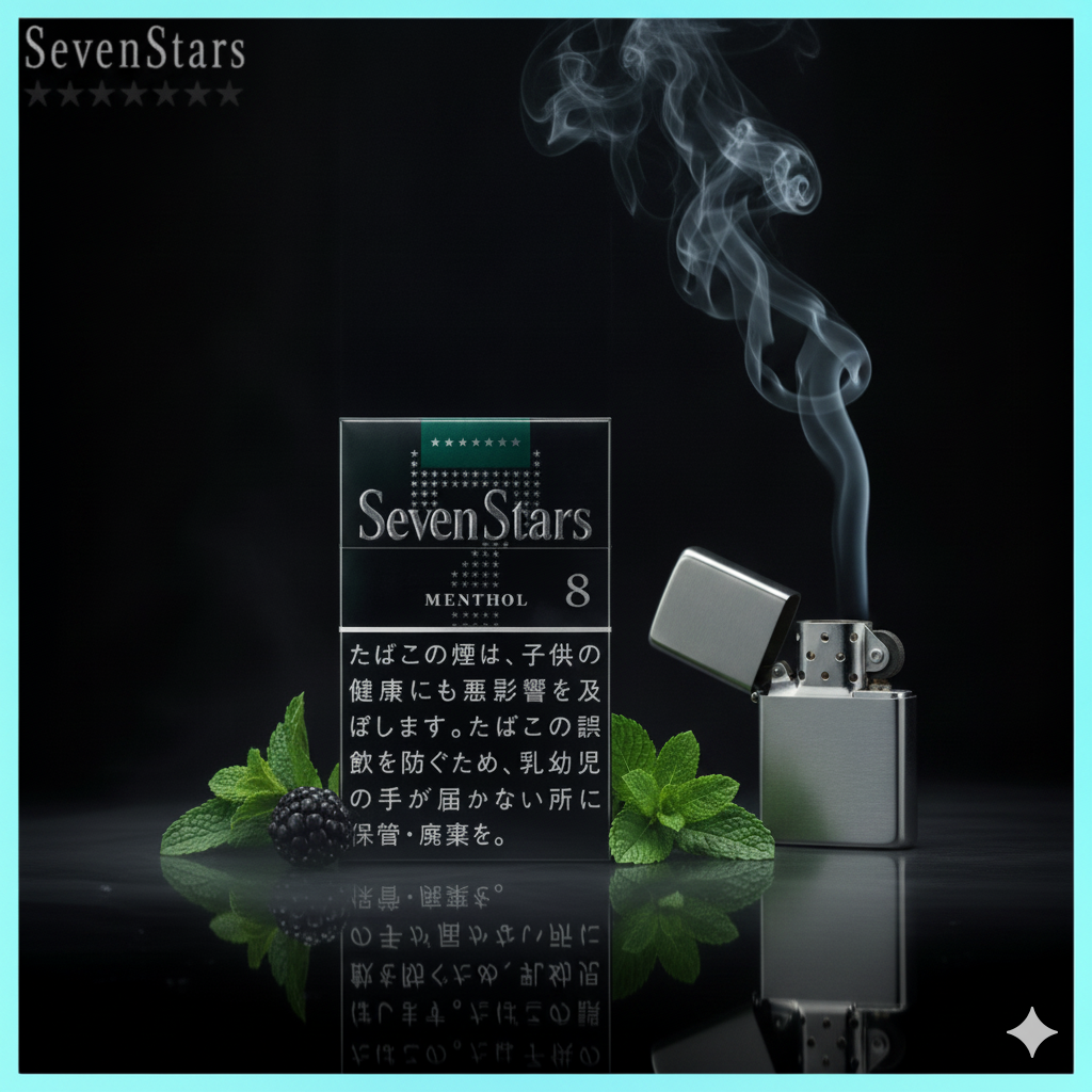 Seven Stars七星香煙薄荷8mg Review｜香港七星煙價錢、口感、評價與購買指南