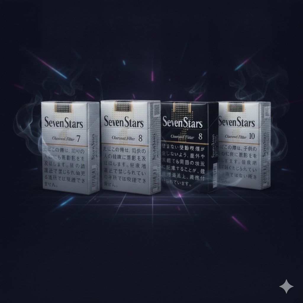 Seven Stars七星香煙完整評測｜香港七星煙價錢、日本七星系列、口味比較與購買指南