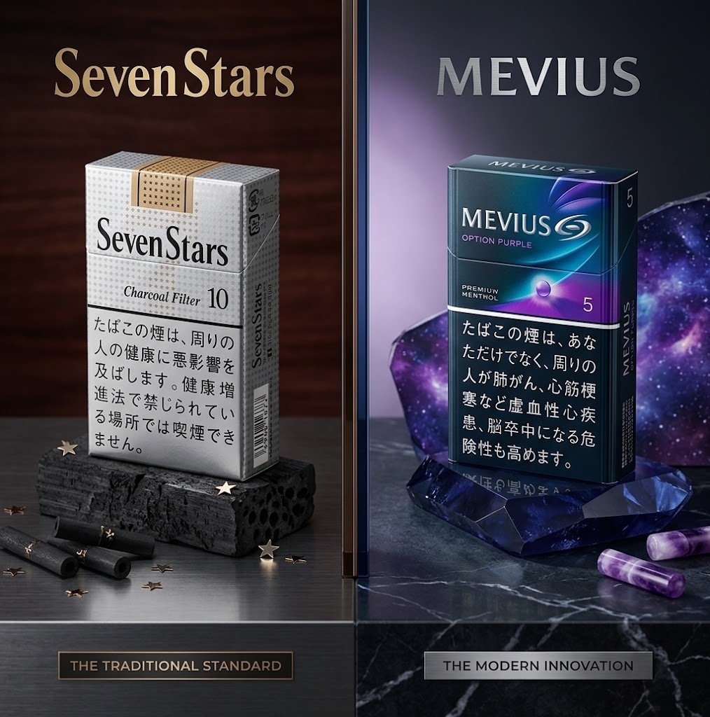 Seven Stars VS MEVIUS：日本七星全方位評測，香港煙民到底該選哪一款？